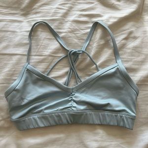 Alo Yoga Bra, Light Blue, XS